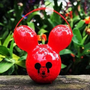 Mickey red balloon popcorn bucket from Disney Park